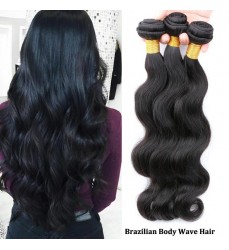 Virgin Brazilian Body Wave Hair 3 Bundles / 4 Bundle Deals