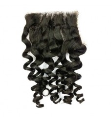 4x4 Free Part Loose Wave Lace Closure for Hair Weaves