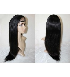 Free Style Straight Human Hair Lace Front Wig for Free Shipping