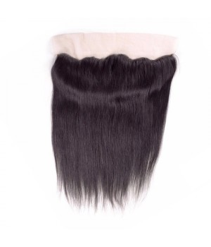 100% Virgin Brazilian Straight Hair 13x4 Lace Frontal Closure for Sale