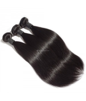 DHL Free Shipping Virgin Brazilian Straight Hair 3 Bundle Deals / 2 Bundle Deals