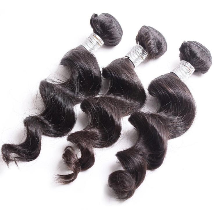 100 Virgin Peruvian Loose Curl Hair