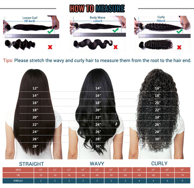 How to Measure Hair Length